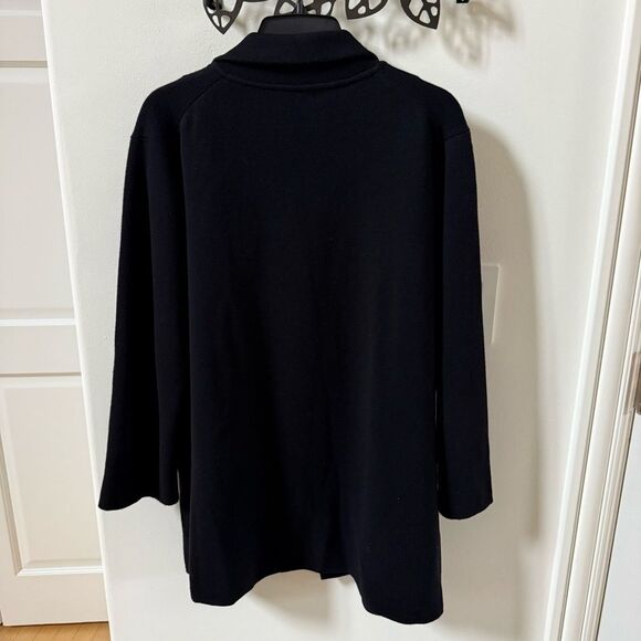 J. Crew 365 Sophie Sweater Blazer in Black L - Picture 6 of 13